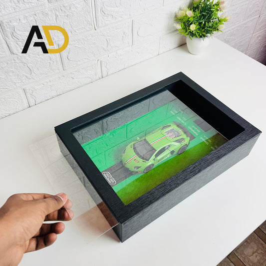 Lamborghini Aventedo 3D Car Frame